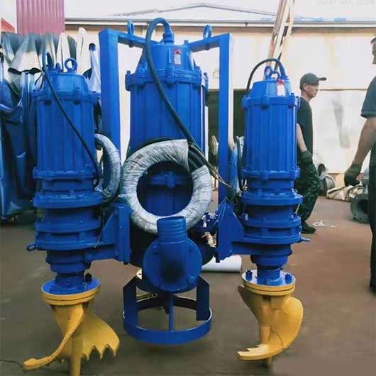 臥式潛水渣漿泵輸送流量不穩定是怎么回事